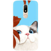 Чехол Uprint Motorola Moto M XT1663 Wondering Cat