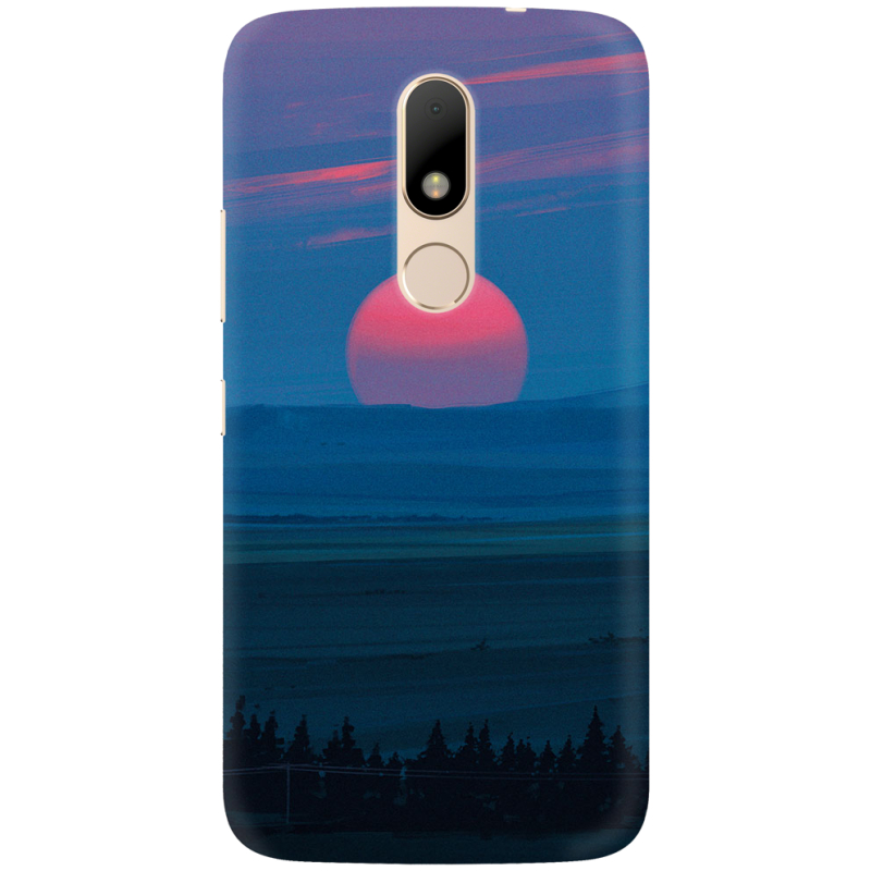 Чехол Uprint Motorola Moto M XT1663 Cold Red Light