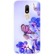 Чехол Uprint Motorola Moto M XT1663 Orchids and Butterflies