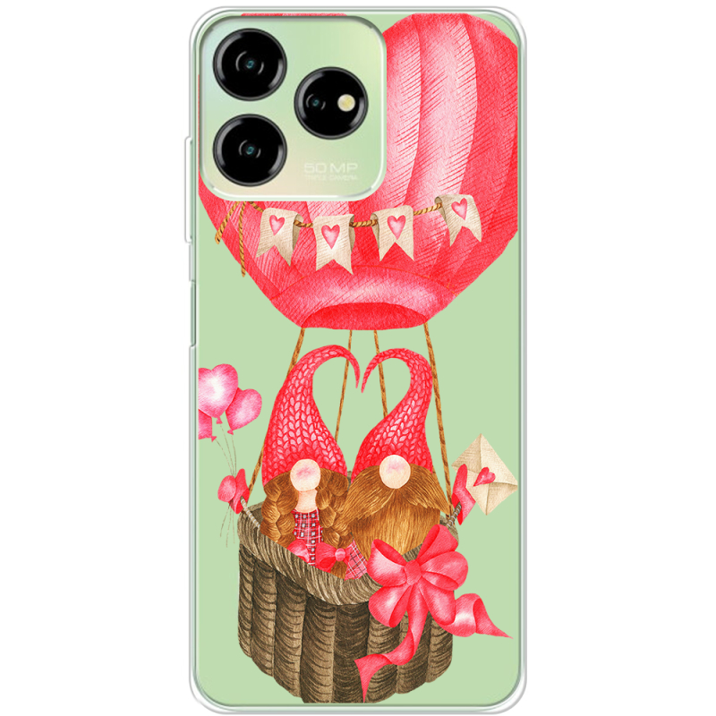 Прозрачный чехол BoxFace ZTE Blade V50 Design 4G Valentine Dwarfs