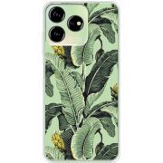 Прозрачный чехол BoxFace ZTE Blade V50 Design 4G Banana Leaves