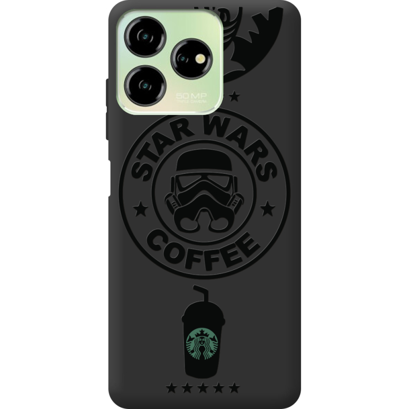 Черный чехол BoxFace ZTE Blade V50 Design 4G Dark Coffee