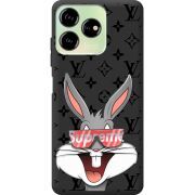 Черный чехол BoxFace ZTE Blade V50 Design 4G looney bunny