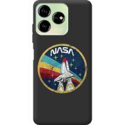 Черный чехол BoxFace ZTE Blade V50 Design 4G NASA