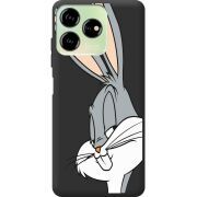 Черный чехол BoxFace ZTE Blade V50 Design 4G Lucky Rabbit