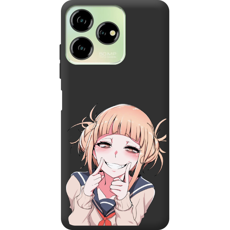 Черный чехол BoxFace ZTE Blade V50 Design 4G Himiko Toga Smile