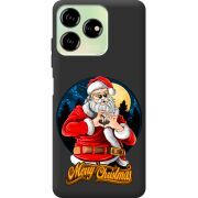 Черный чехол BoxFace ZTE Blade V50 Design 4G Cool Santa