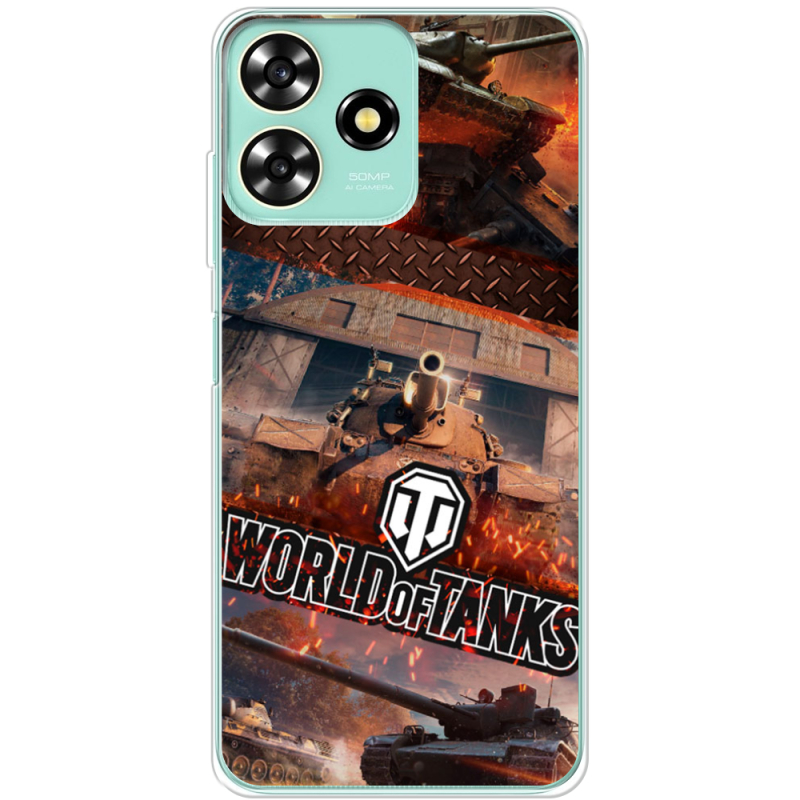 Чехол BoxFace ZTE Blade A73 4G World Of Tanks