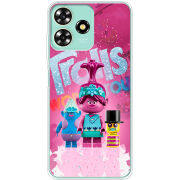 Чехол BoxFace ZTE Blade A73 4G Lego Trolls