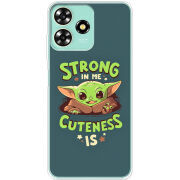 Чехол BoxFace ZTE Blade A73 4G Strong in me Cuteness is