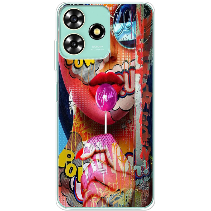 Чехол BoxFace ZTE Blade A73 4G Colorful Girl