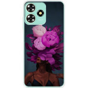 Чехол BoxFace ZTE Blade A73 4G Exquisite Purple Flowers