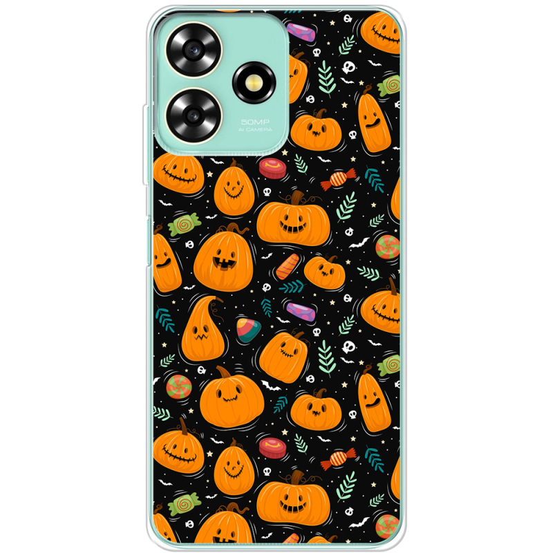 Чехол BoxFace ZTE Blade A73 4G Cute Halloween