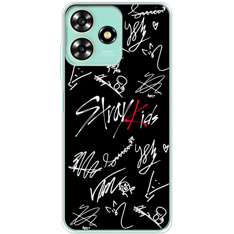 Чехол BoxFace ZTE Blade A73 4G Stray Kids автограф