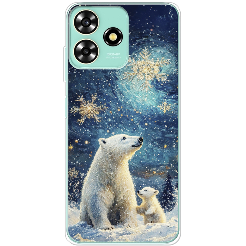 Чехол BoxFace ZTE Blade A73 4G Північні ведмеді