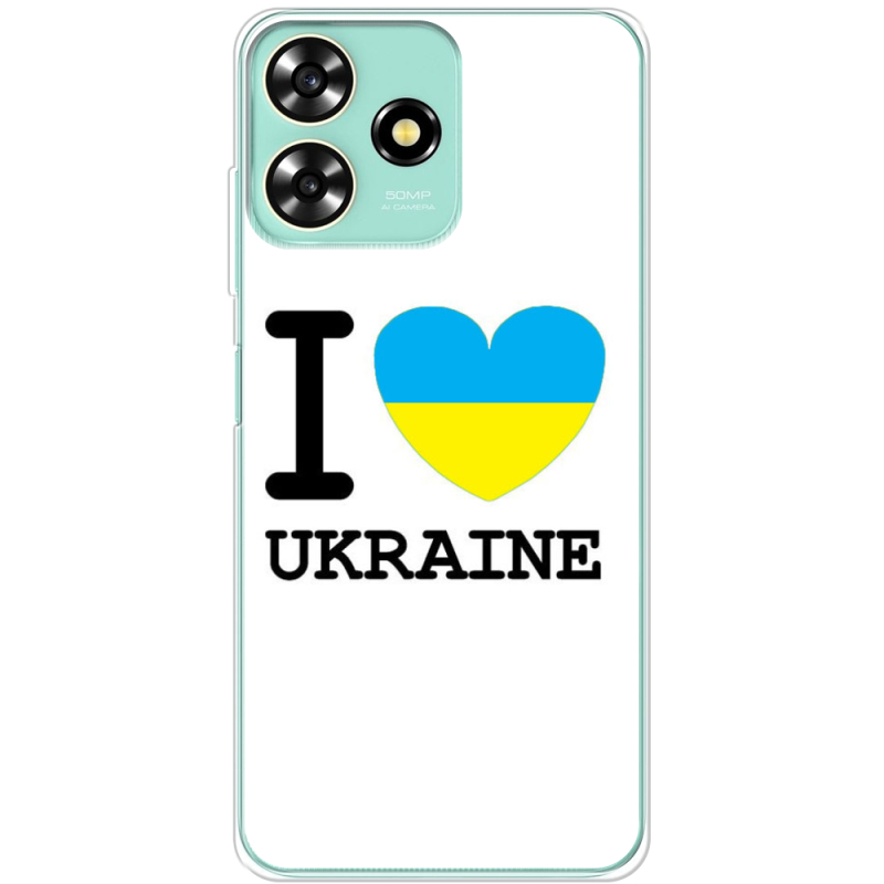 Чехол BoxFace ZTE Blade A73 4G I love Ukraine