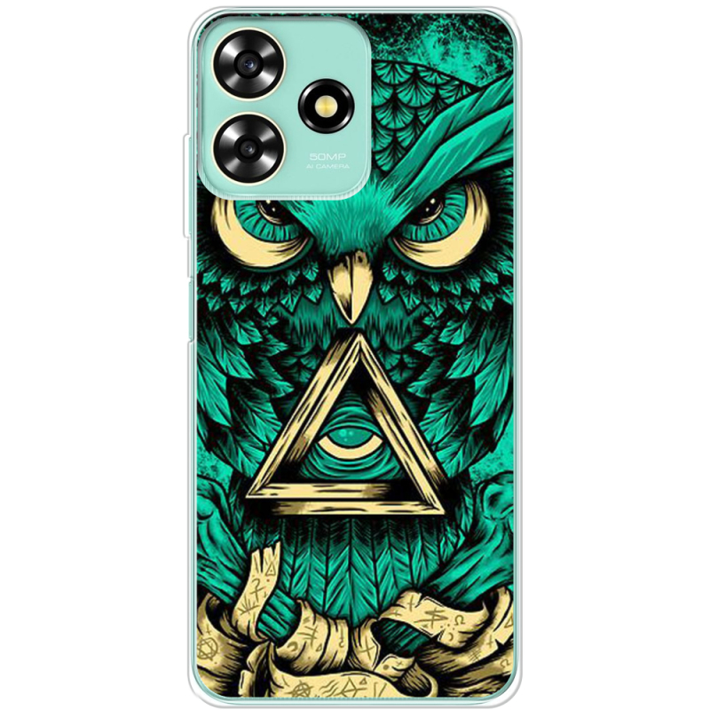 Чехол BoxFace ZTE Blade A73 4G Masonic Owl