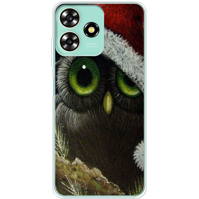 Чехол BoxFace ZTE Blade A73 4G Christmas Owl