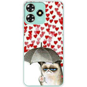 Чехол BoxFace ZTE Blade A73 4G Raining Hearts