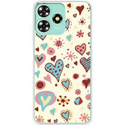 Чехол BoxFace ZTE Blade A73 4G Be my Valentine