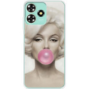 Чехол BoxFace ZTE Blade A73 4G Marilyn Monroe Bubble Gum