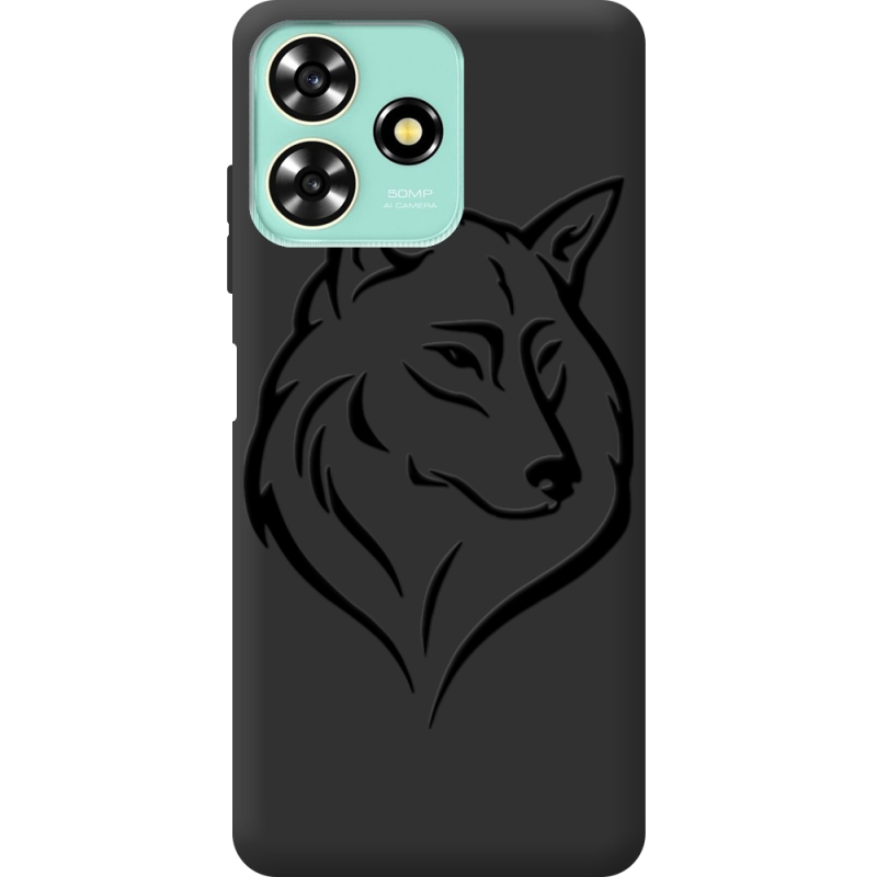 Черный чехол BoxFace ZTE Blade A73 4G Wolf