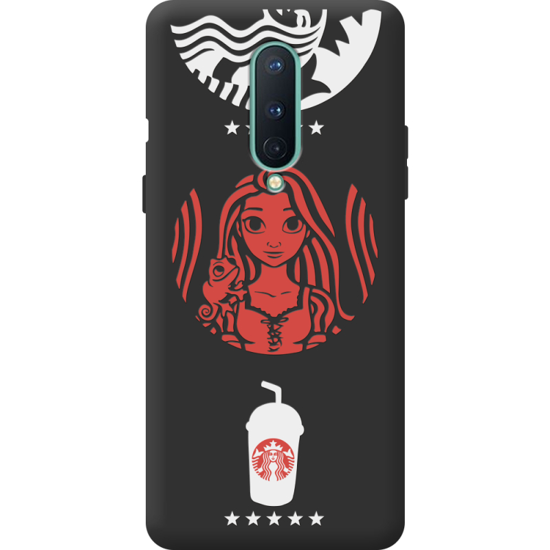 Черный чехол BoxFace OnePlus 8 RedWhite Coffee