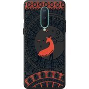 Черный чехол BoxFace OnePlus 8 Ornament