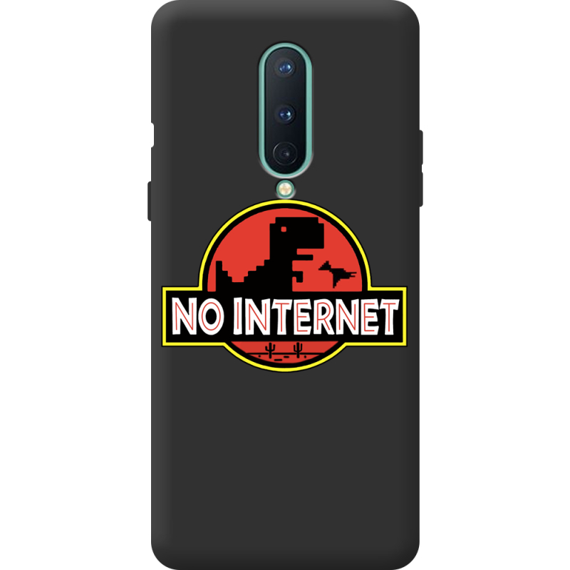 Черный чехол BoxFace OnePlus 8 No Internet