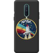 Черный чехол BoxFace OnePlus 8 NASA