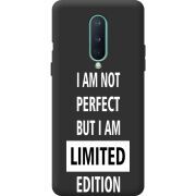 Черный чехол BoxFace OnePlus 8 Limited Edition