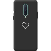 Черный чехол BoxFace OnePlus 8 My Heart