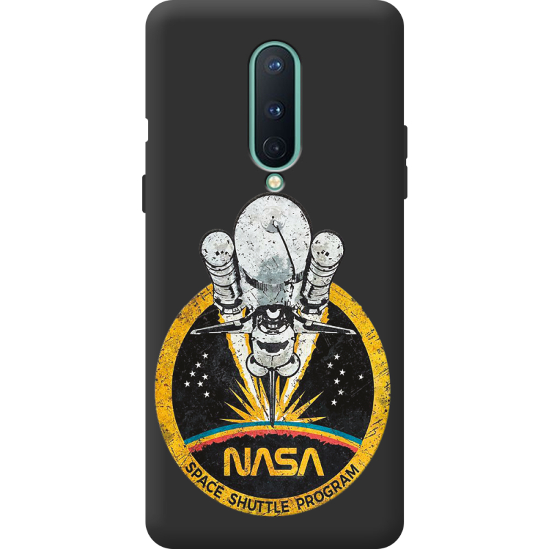 Черный чехол BoxFace OnePlus 8 NASA Spaceship