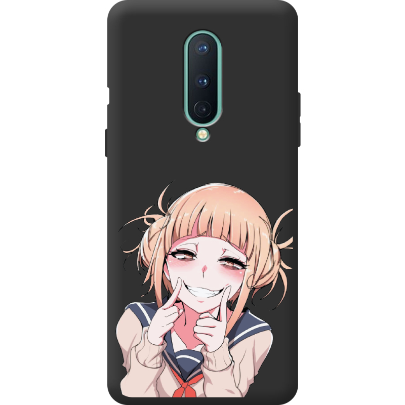 Черный чехол BoxFace OnePlus 8 Himiko Toga Smile
