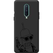 Черный чехол BoxFace OnePlus 8 