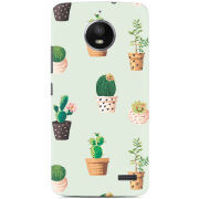 Чехол Uprint Motorola Moto E XT1762 L-green Cacti