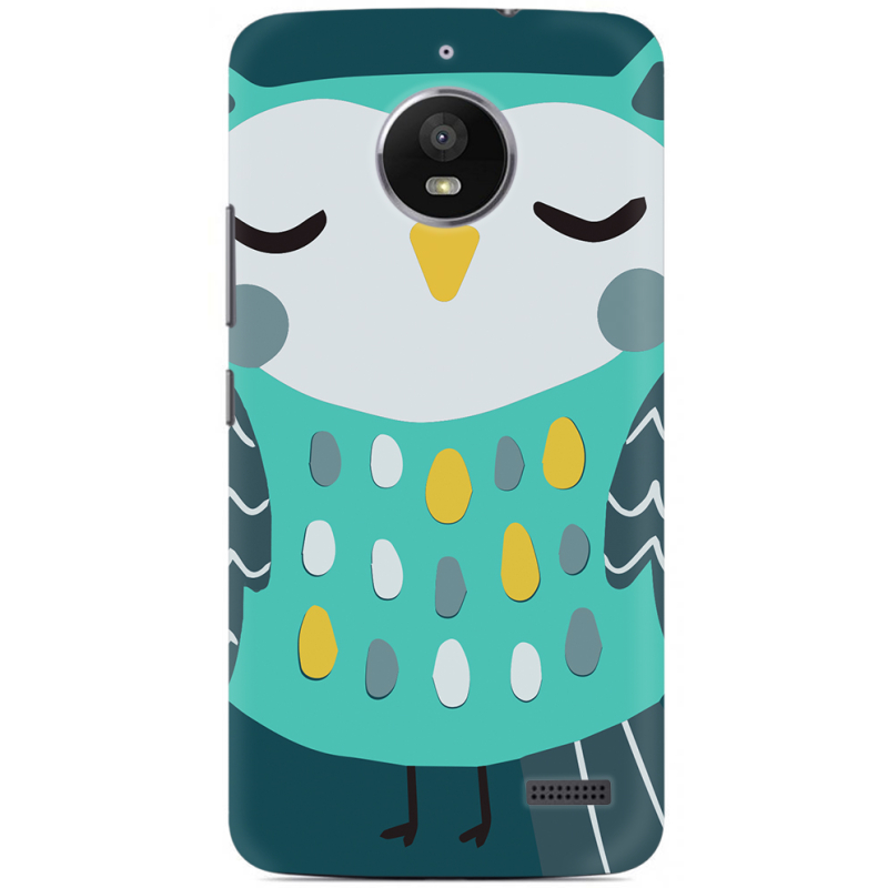Чехол Uprint Motorola Moto E XT1762 Green Owl