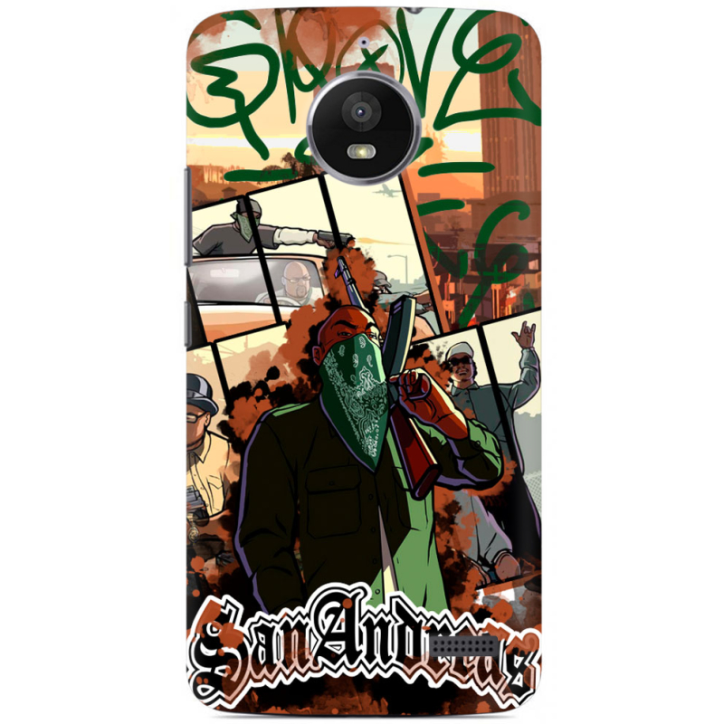 Чехол Uprint Motorola Moto E XT1762 GTA San Andreas