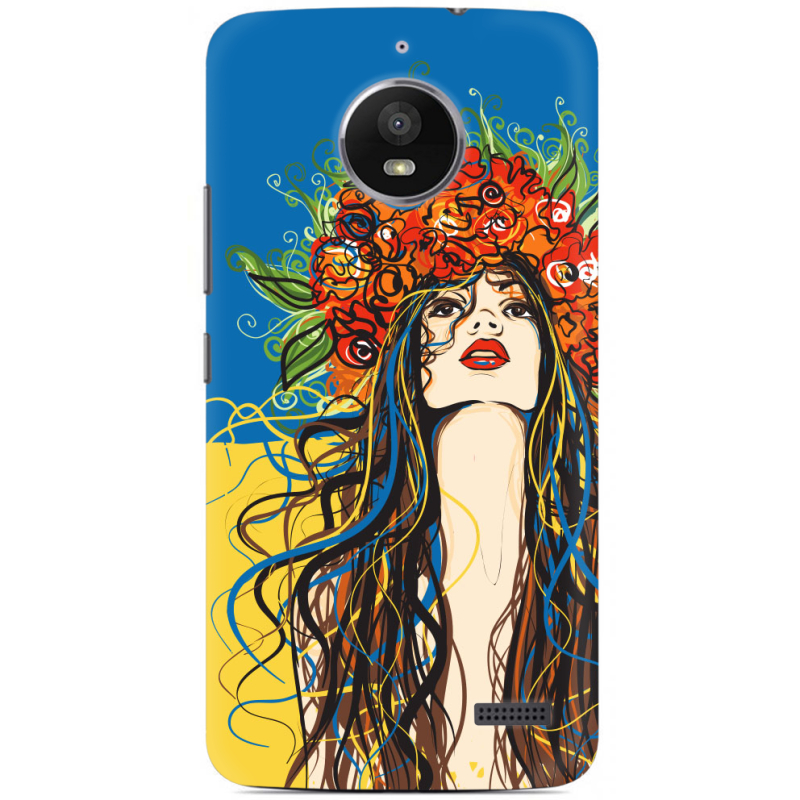 Чехол Uprint Motorola Moto E XT1762 Ukraine Girl