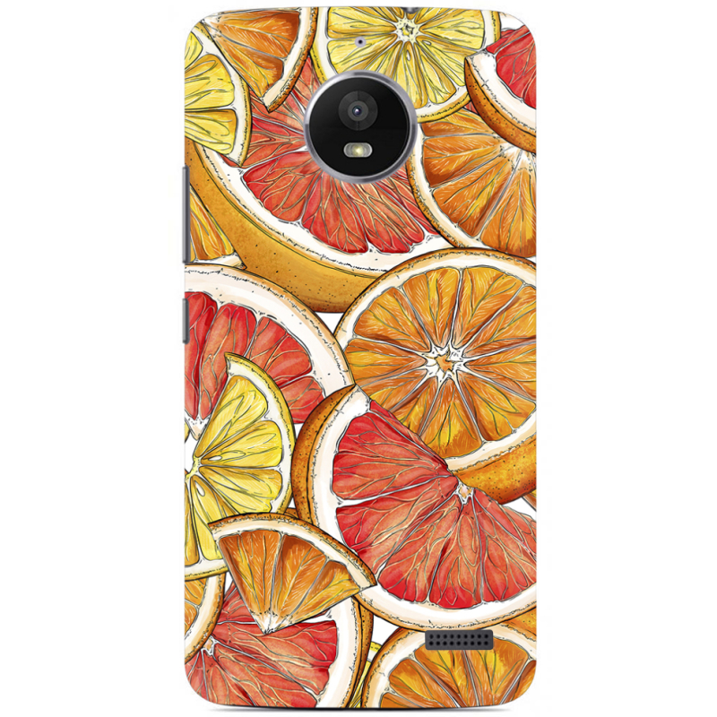 Чехол Uprint Motorola Moto E XT1762 Citrus Pattern