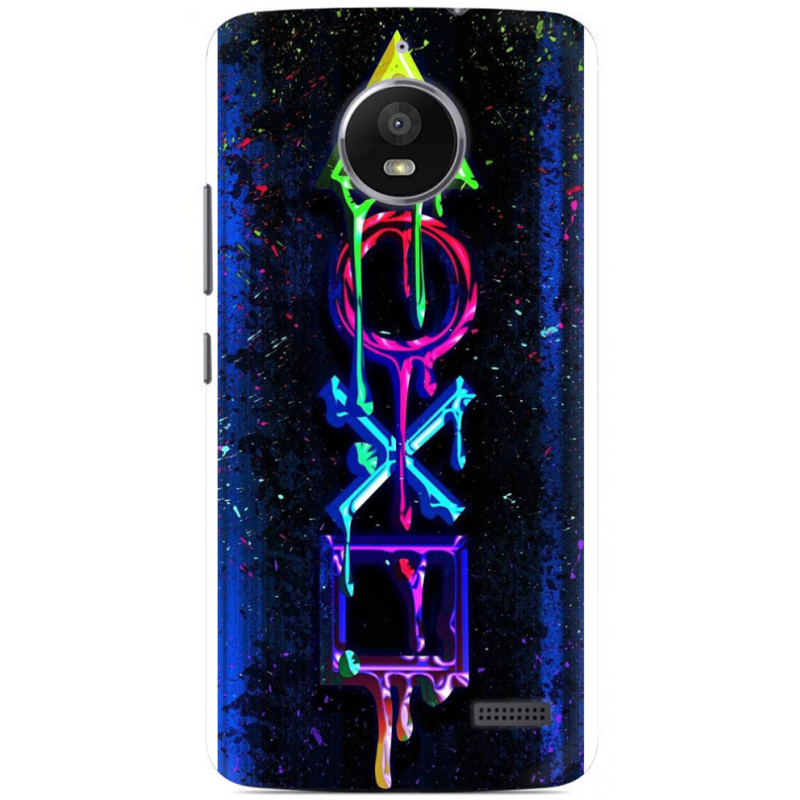 Чехол Uprint Motorola Moto E XT1762 Graffiti symbols