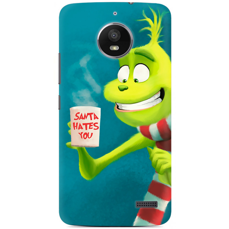 Чехол Uprint Motorola Moto E XT1762 Santa Hates You