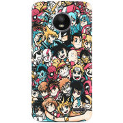 Чехол Uprint Motorola Moto E XT1762 Anime Stickers