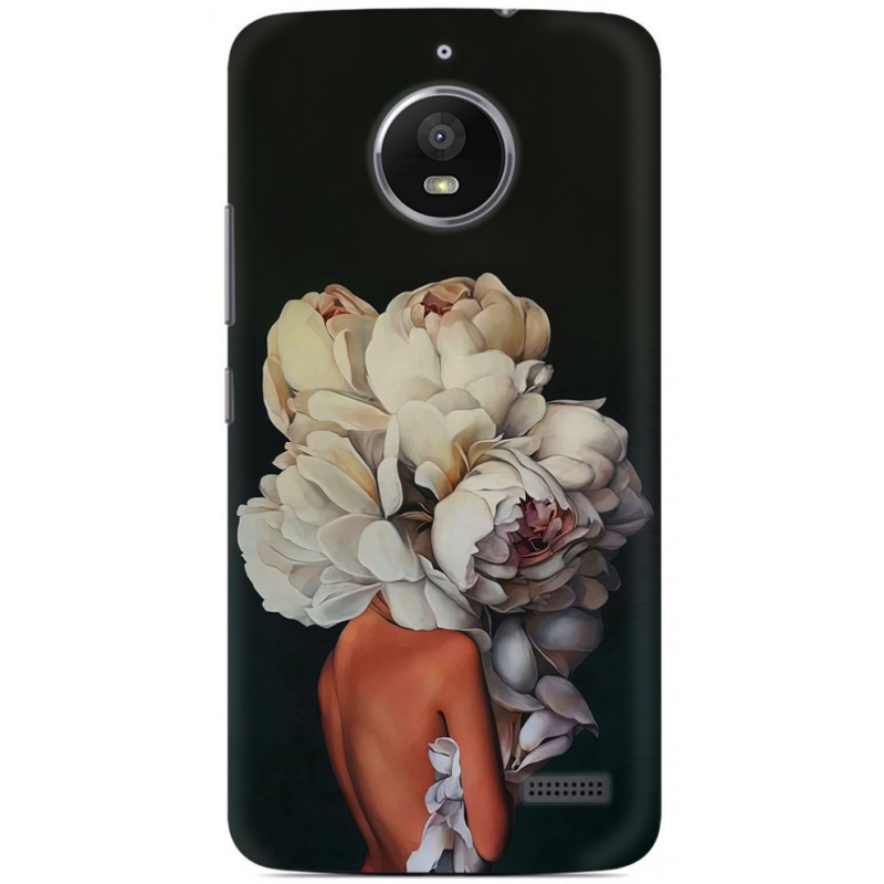 Чехол Uprint Motorola Moto E XT1762 Exquisite White Flowers