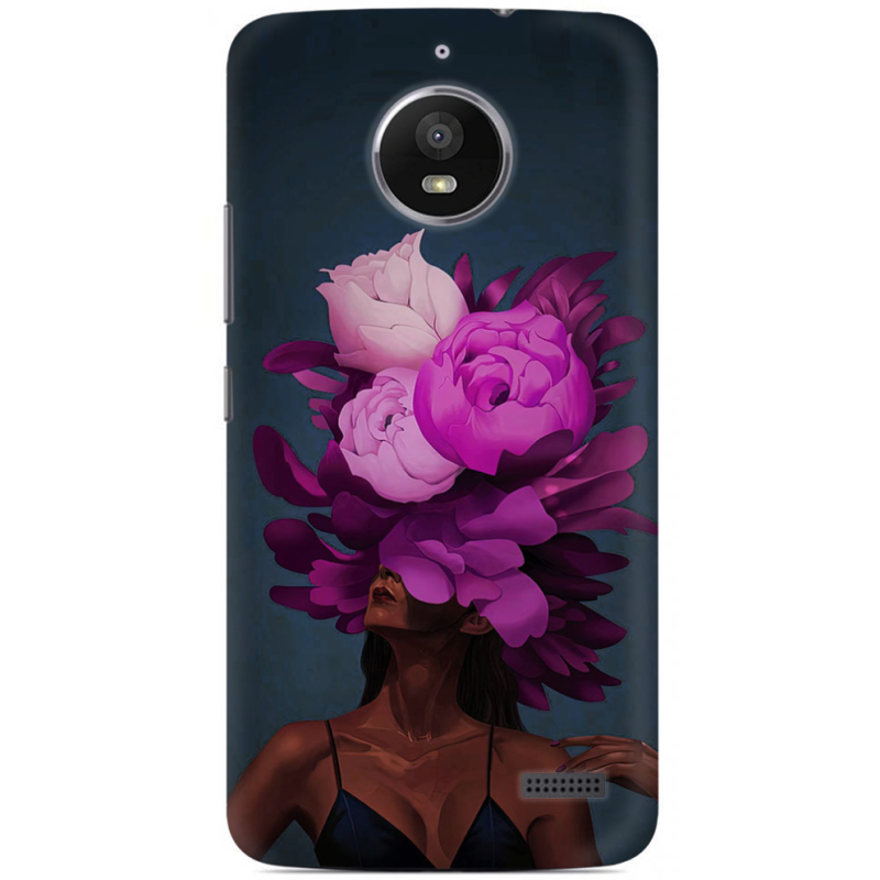 Чехол Uprint Motorola Moto E XT1762 Exquisite Purple Flowers