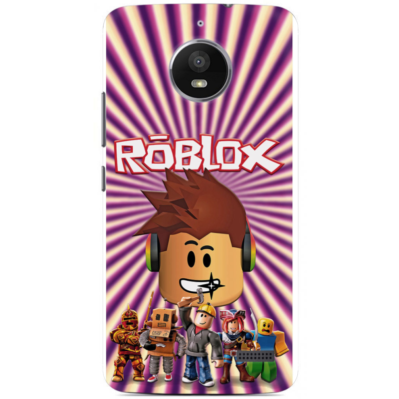 Чехол Uprint Motorola Moto E XT1762 Follow Me to Roblox