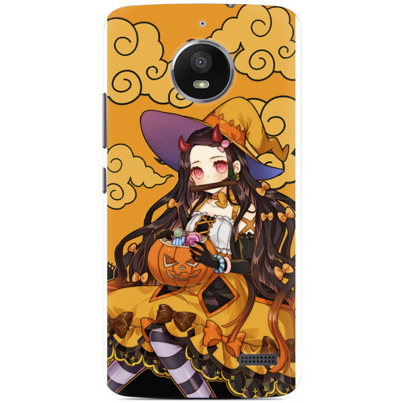 Чехол Uprint Motorola Moto E XT1762 Kamado Nezuko Halloween