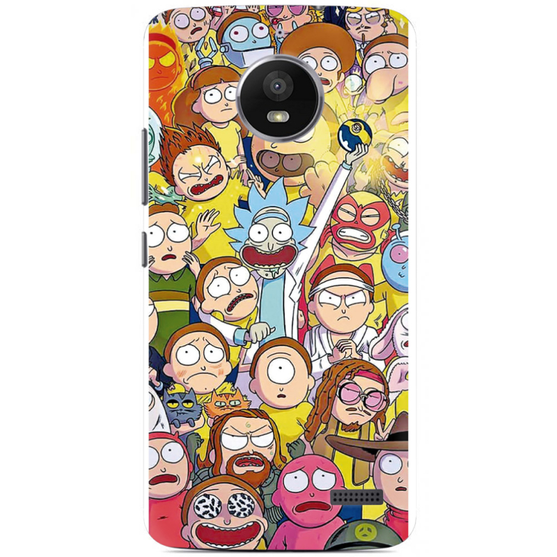 Чехол Uprint Motorola Moto E XT1762 Rick and Morty