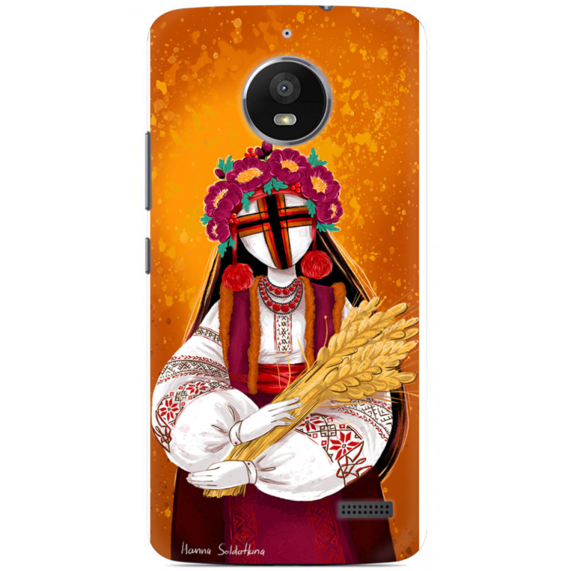 Чехол Uprint Motorola Moto E XT1762 Motanka by H Soldatkina