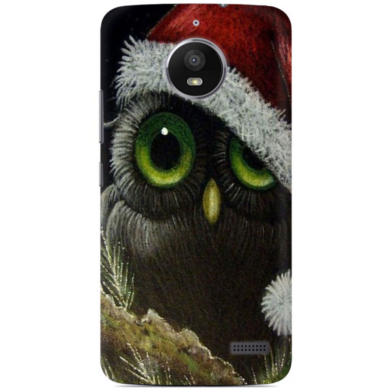 Чехол Uprint Motorola Moto E XT1762 Christmas Owl